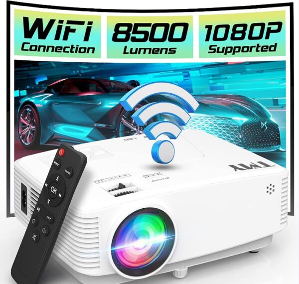 Videobeam Proyector TMY V28 Wifi HD 6000 Lúmenes